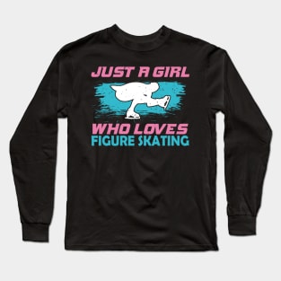 Figure Skating Ice Dancing Girl Gift Long Sleeve T-Shirt